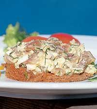 Paniketoast på gravad strömming