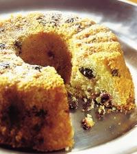 Fruktkaka med vinbär