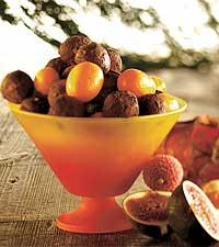 Chokladbollar med fikon