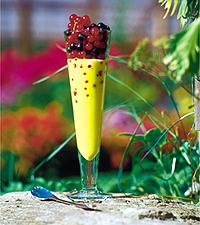 Chokladmousse med saffran