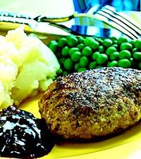 Wallenbergare med potatismos