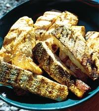 Worcestermarinerad laxfilé