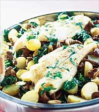 Smörstekta rödtungefiléer