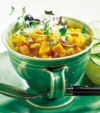 Morotssoppa med olivröra & timjan