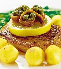 Kotlett med schnitzelgarnityr