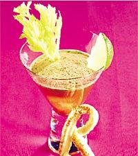 Örtig aperitif med selleri