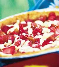 Jordgubbs/rabarberpaj