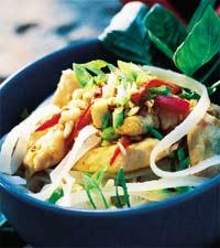 Wokad kyckling med chili