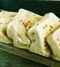 Hjortronparfait med gräddsmak