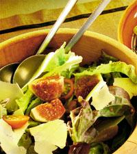 Fikonsallad med ost