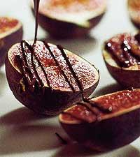 Fikon med mörk choklad