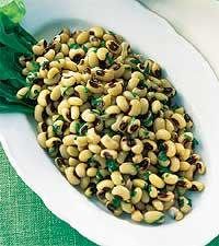 Marinerade black-eyebönor