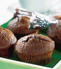 Mintchokladmuffins