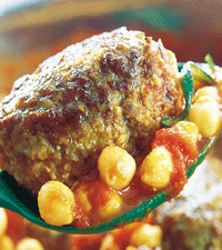 Köttbullar med kikärter