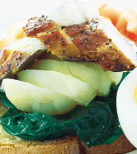 Rökt fisk på macka