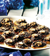 Crostini med olivpasta