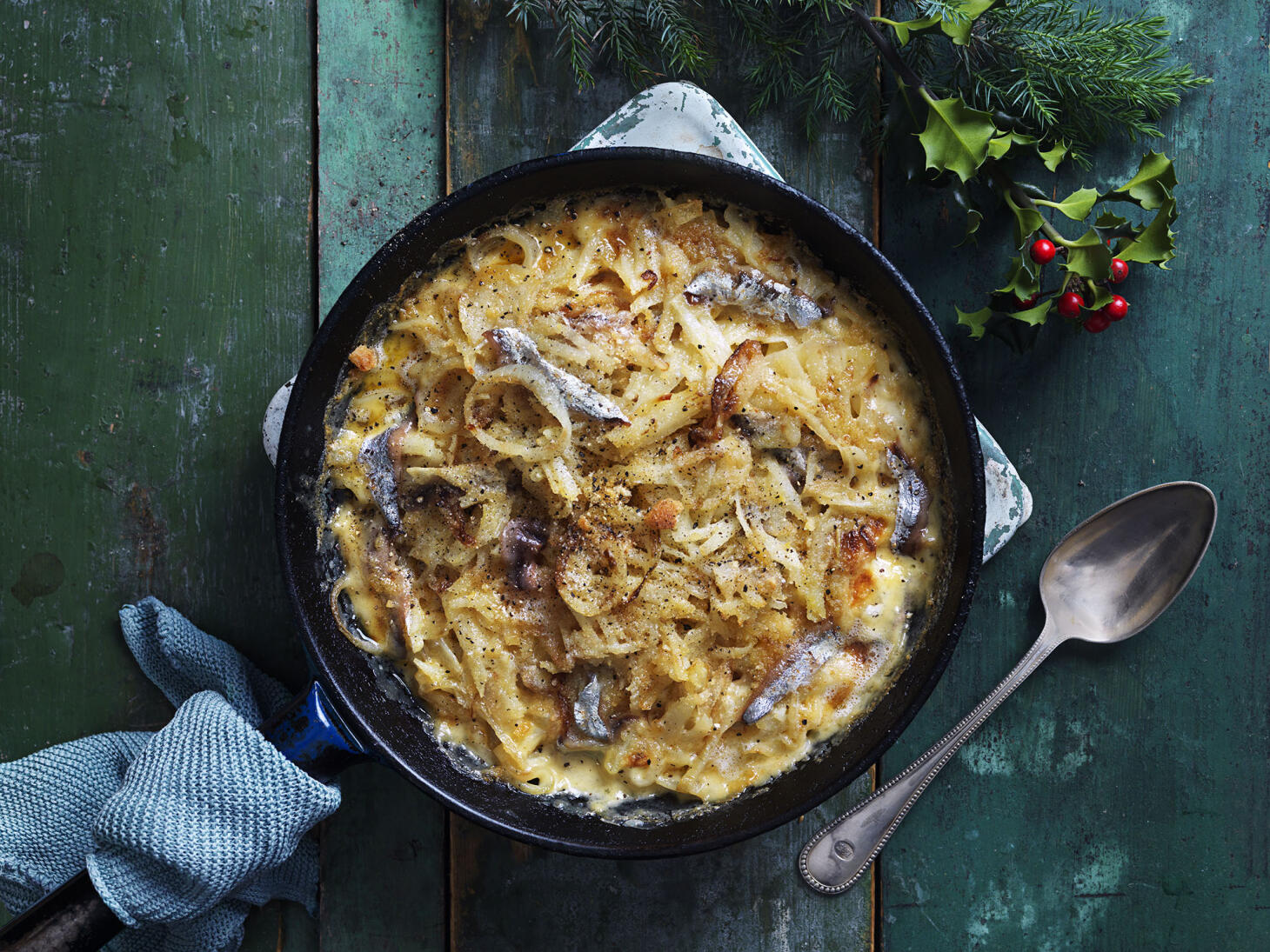 Janssons frestelse lagad på spisen