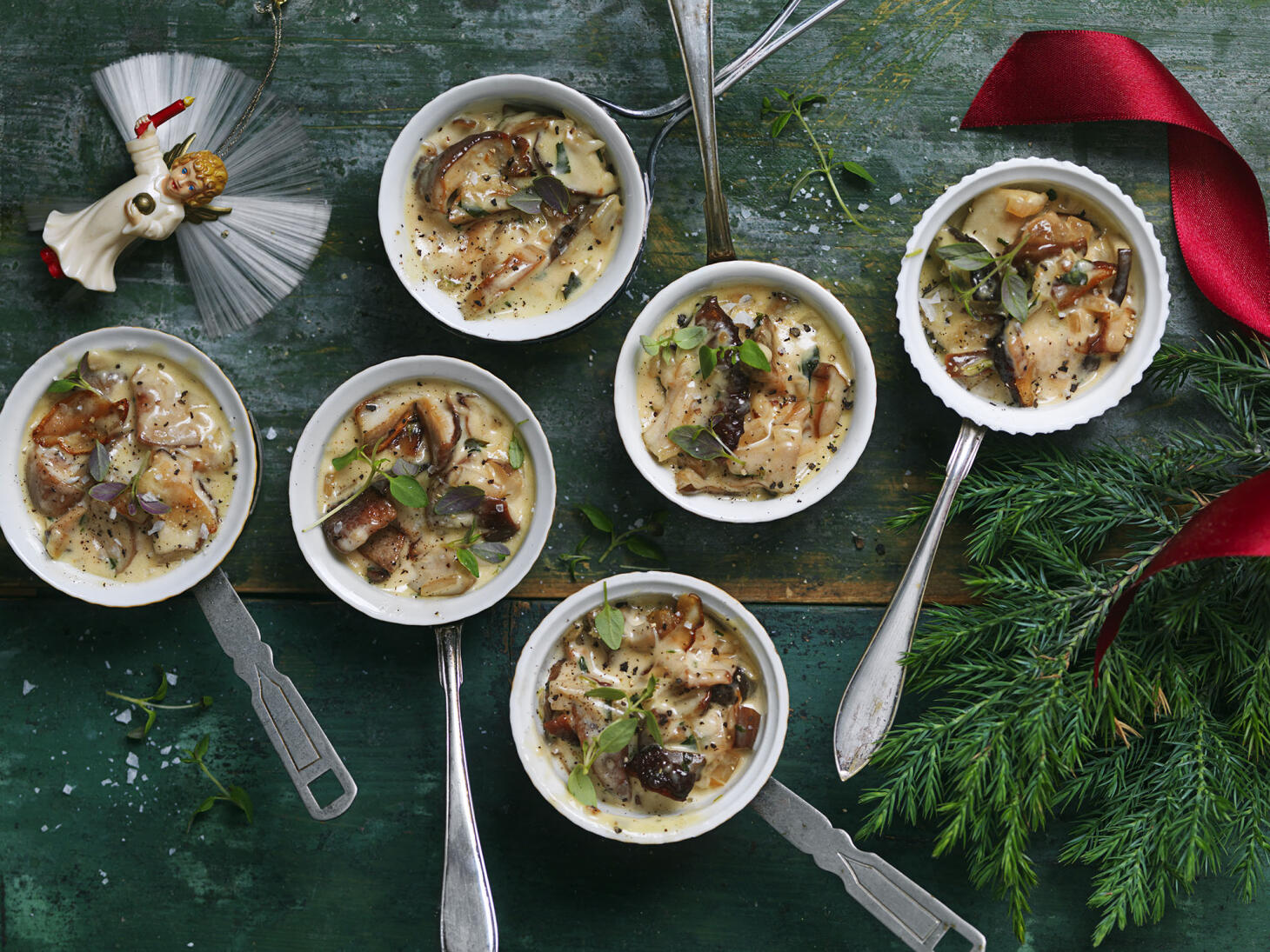 Svampstuvning Julienne