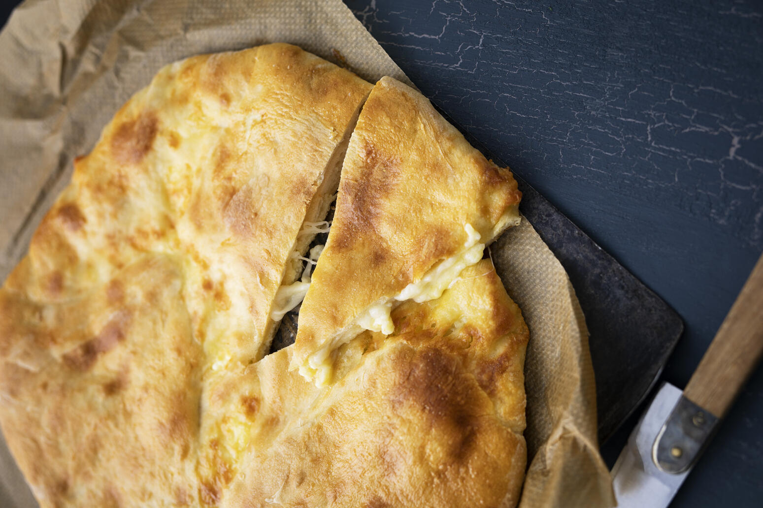Khachapuri georgiskt ostbröd