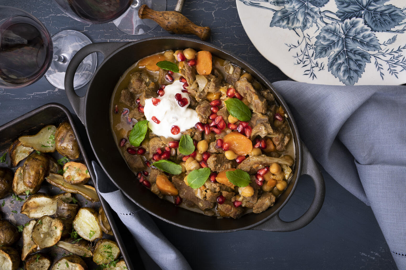 Rostade  jordärtskockor