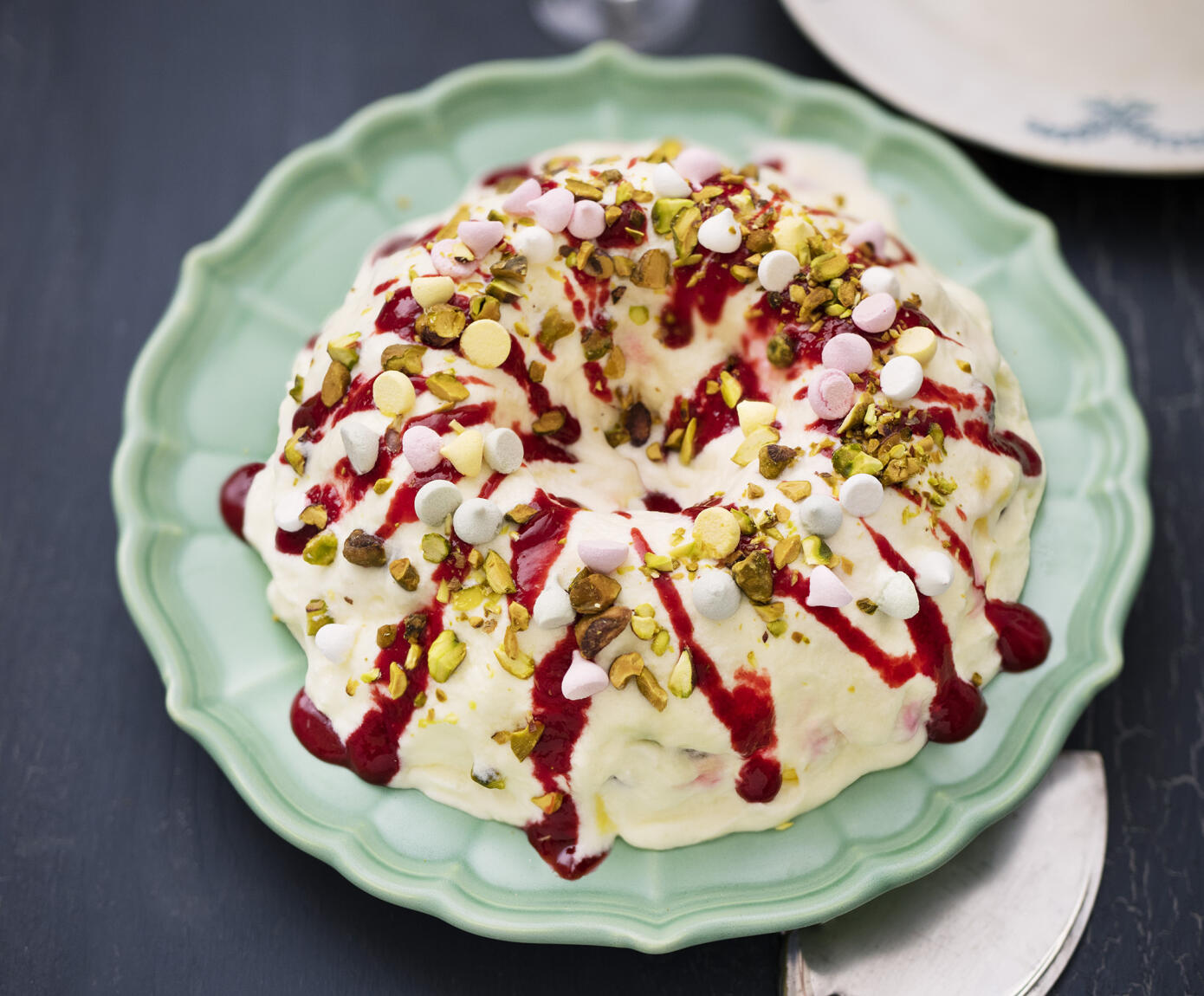 Semifreddo med pistasch