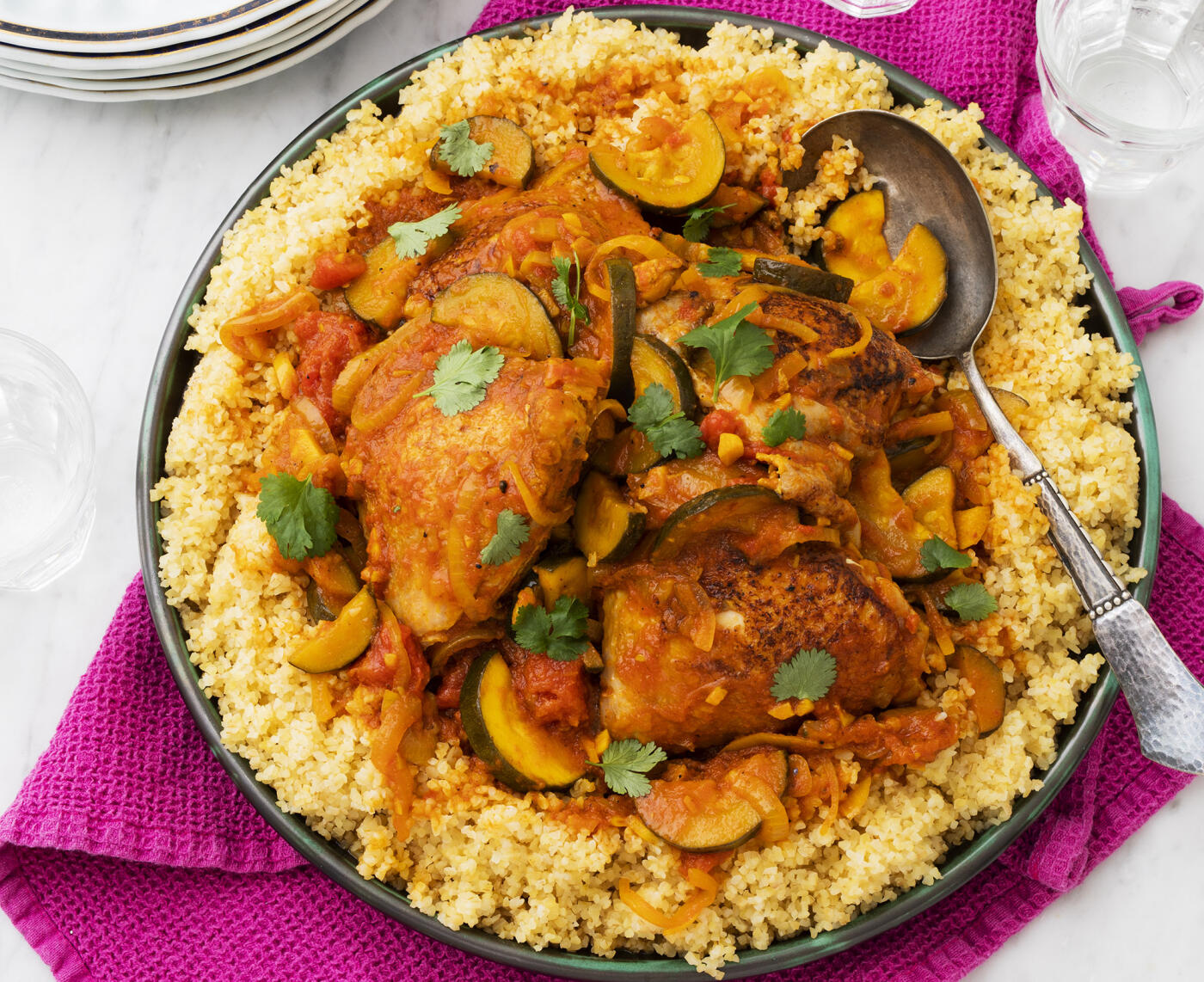 Marockansk gryta med tomat