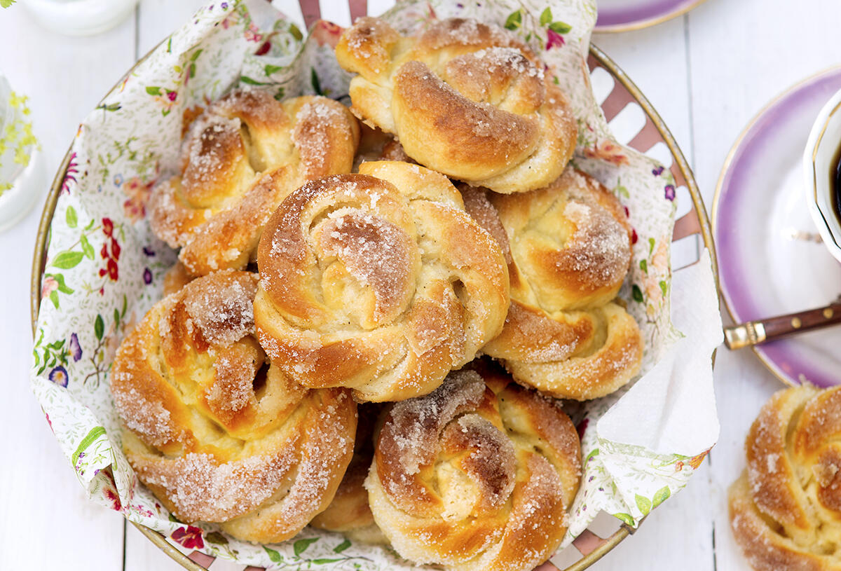 Ovanligt goda  vaniljsnurror