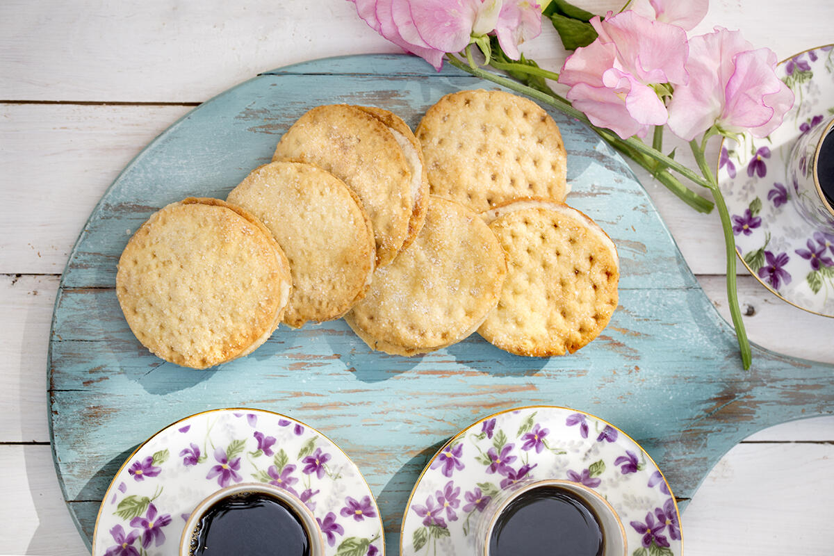 Pariserbröd med fläderkräm