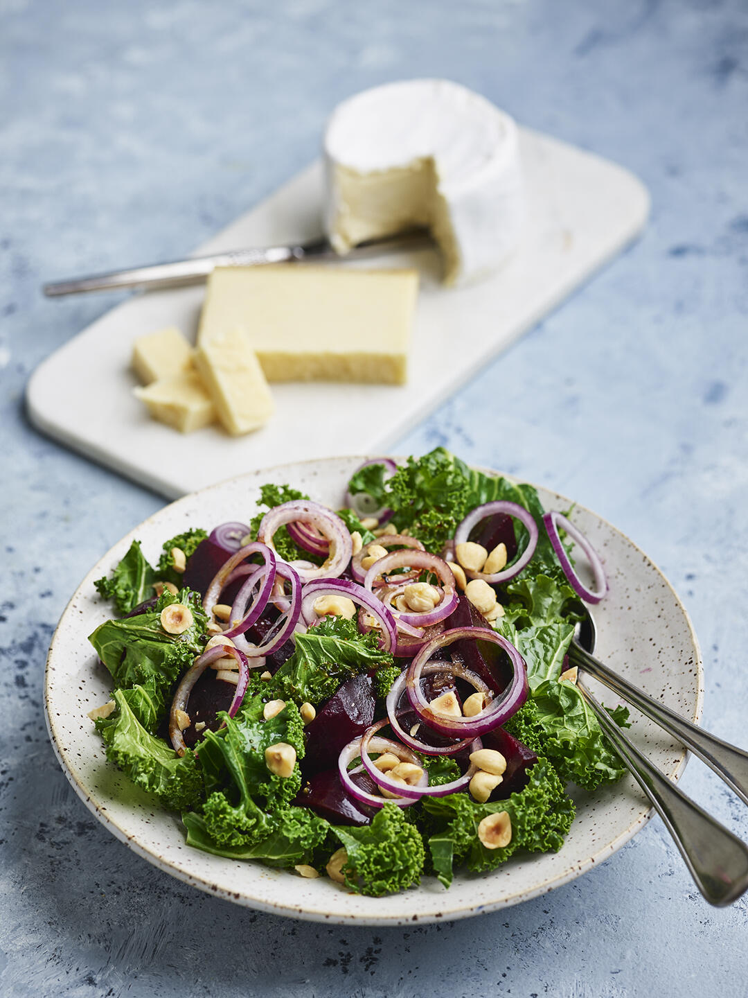 Varm kålsallad  med betor