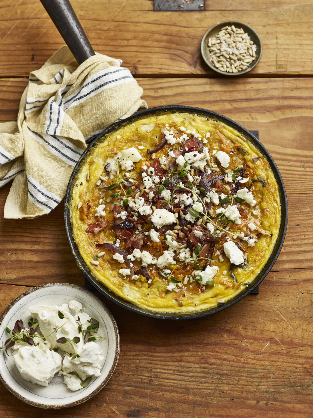 Omelett med sötpotatis