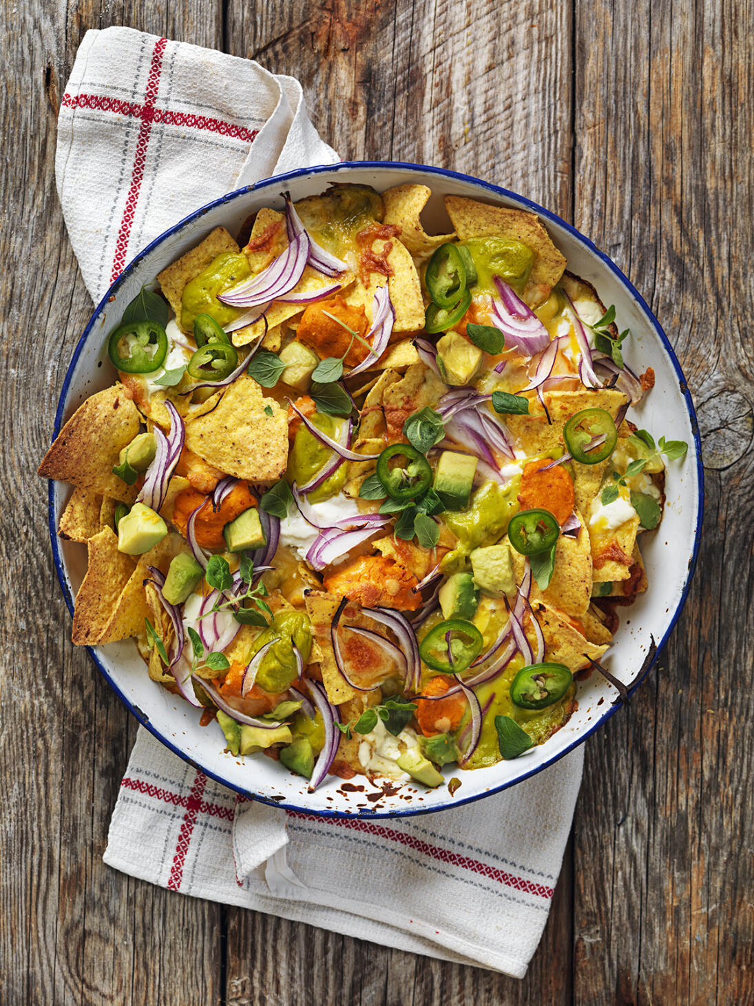 Nachos tray bake Ugnsnachos