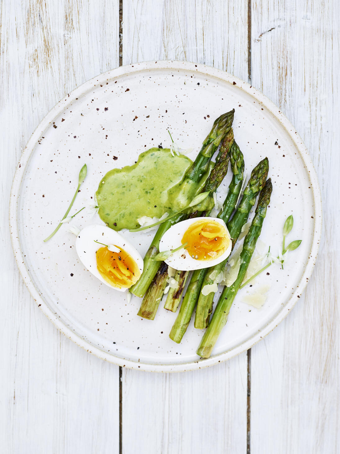 Sparris  med majonnäs