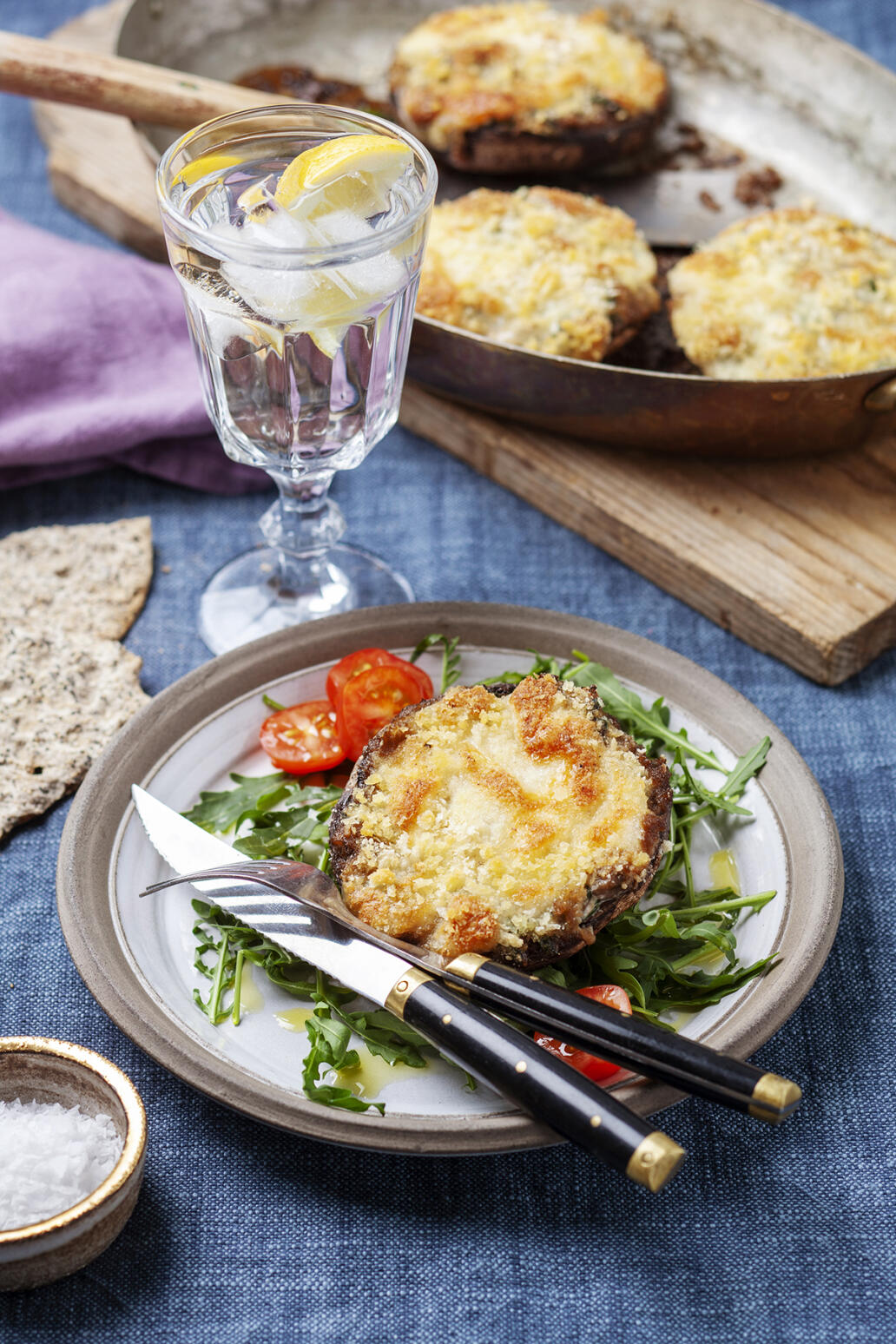 Ugnsbakad portabello