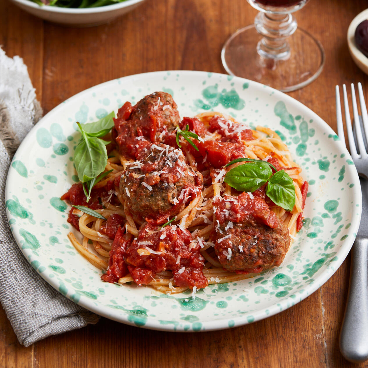 Lammfärsbollar med pecorino