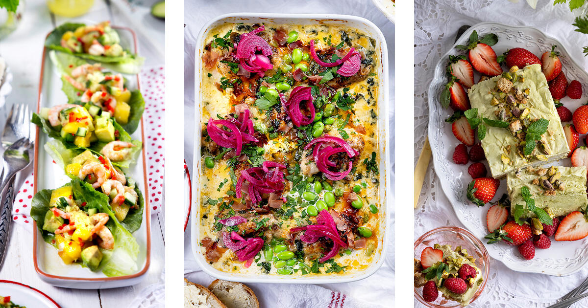 Sätt guldkant på helgen – laga en härlig vårmeny