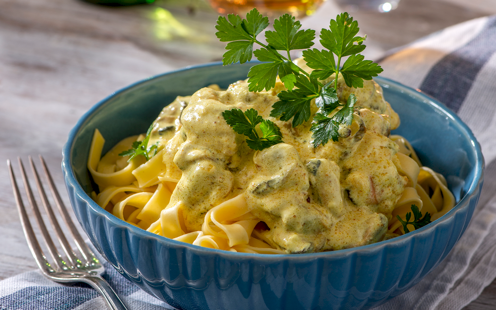 Musslor i curry på Kjells vis