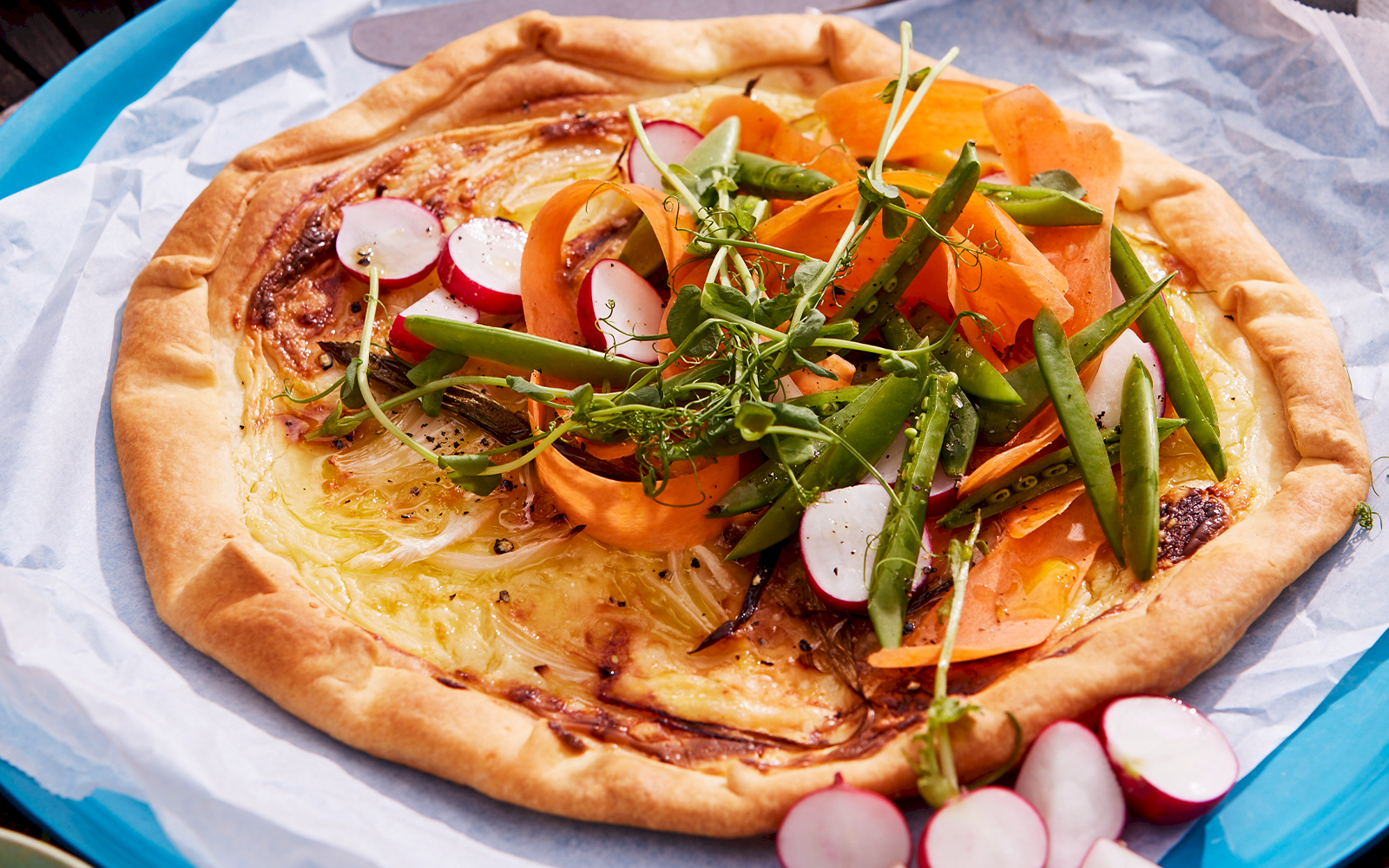 Västerbottenpaj med primörer