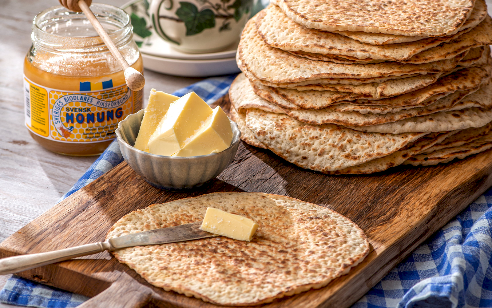 Lättbakat och frasigt tunnbröd – läsarrecept