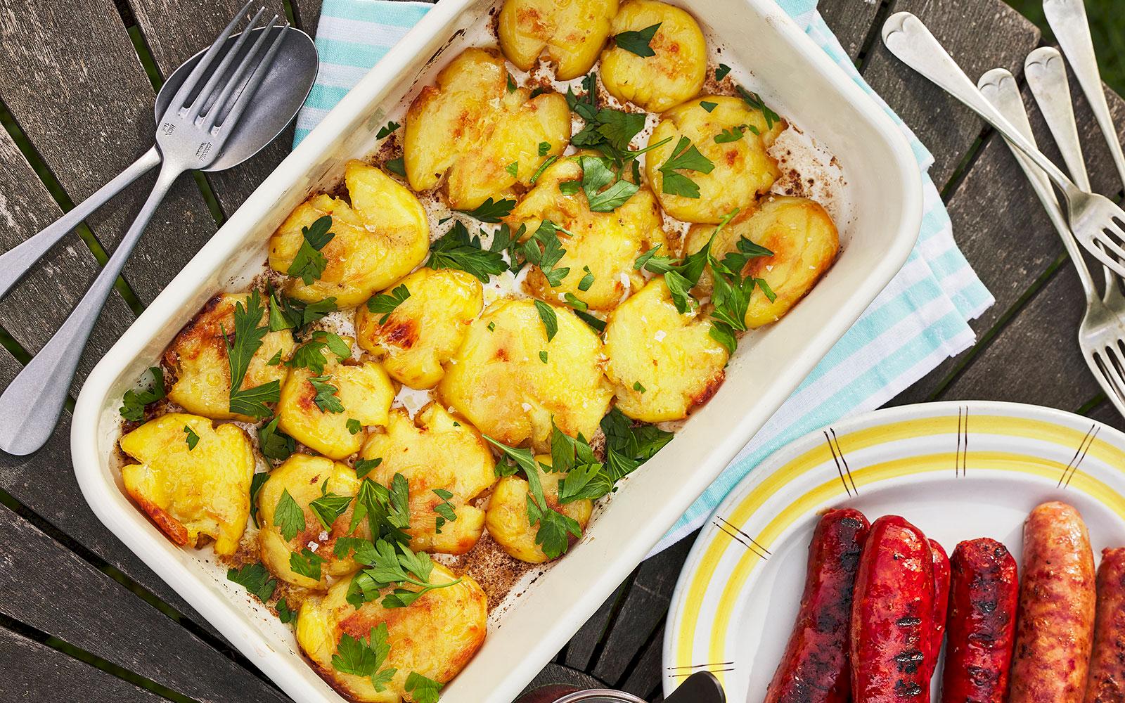 Smashad potatis – krispigt gott