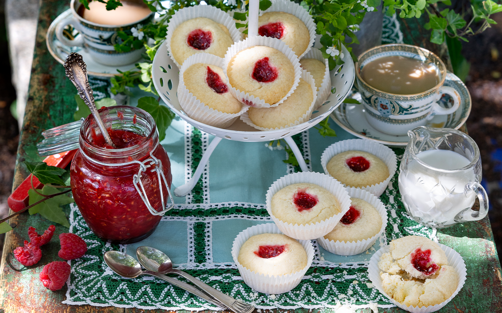 Rabarber-och hallongrottor