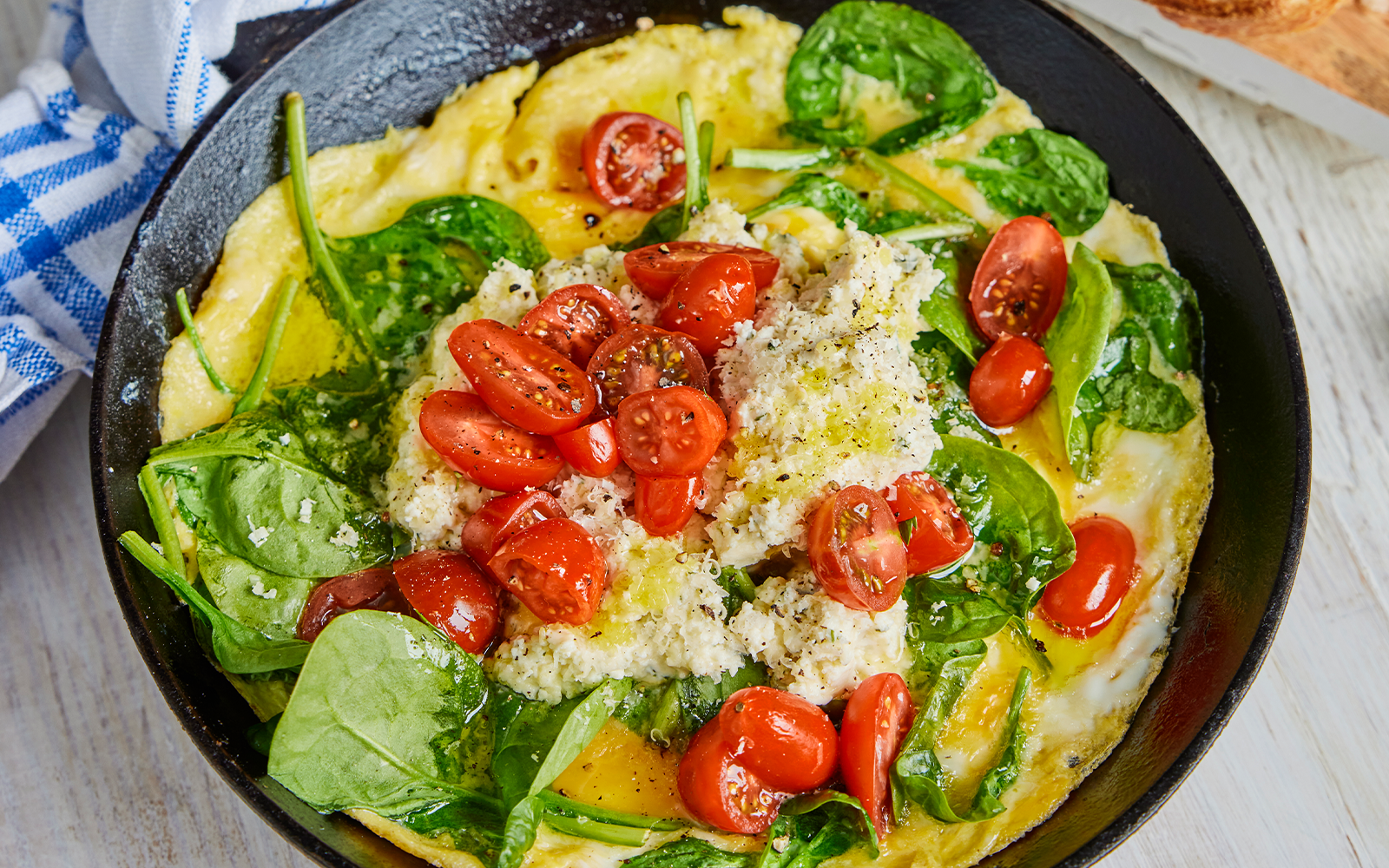 Pannomelett med oströra