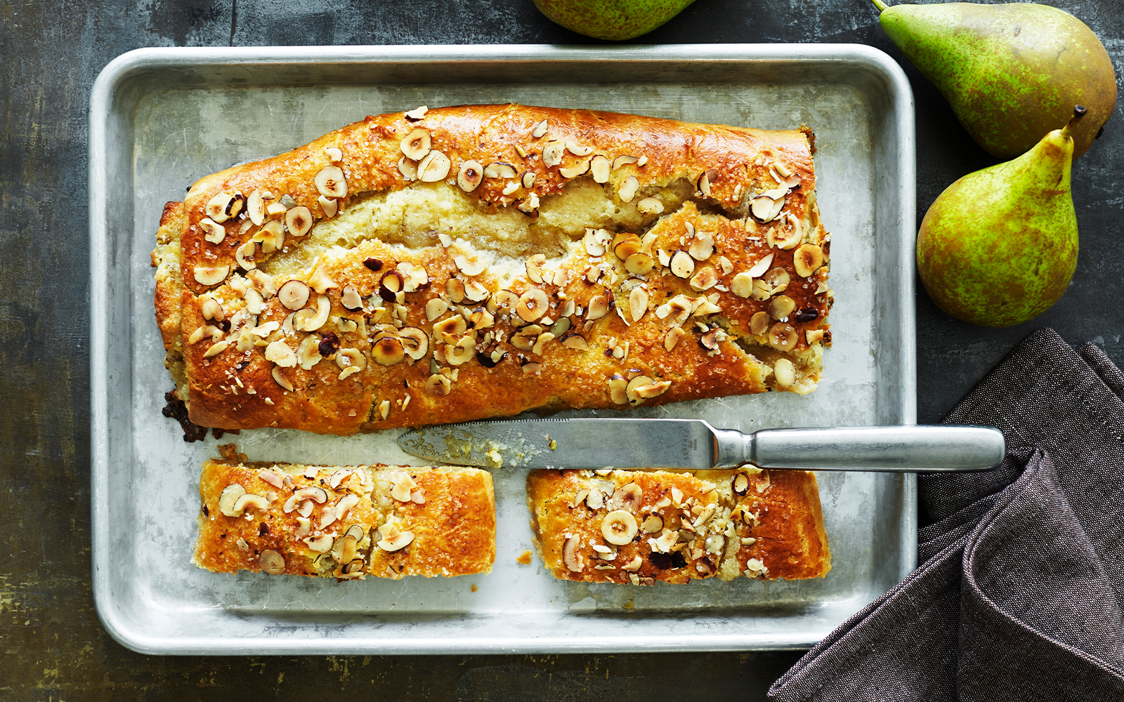 Mormorslängd med päron