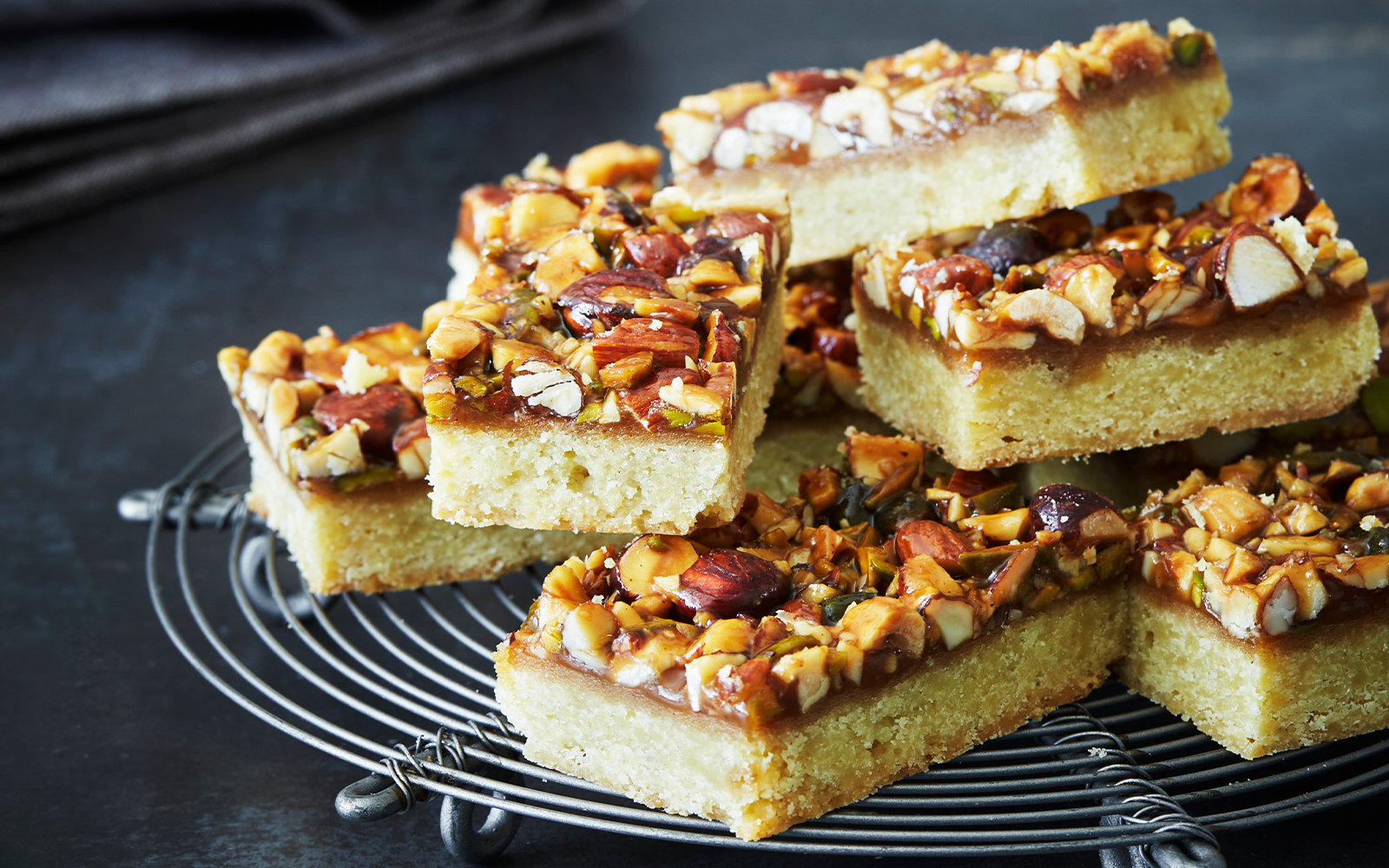 Underbara nötkaramellsnittar