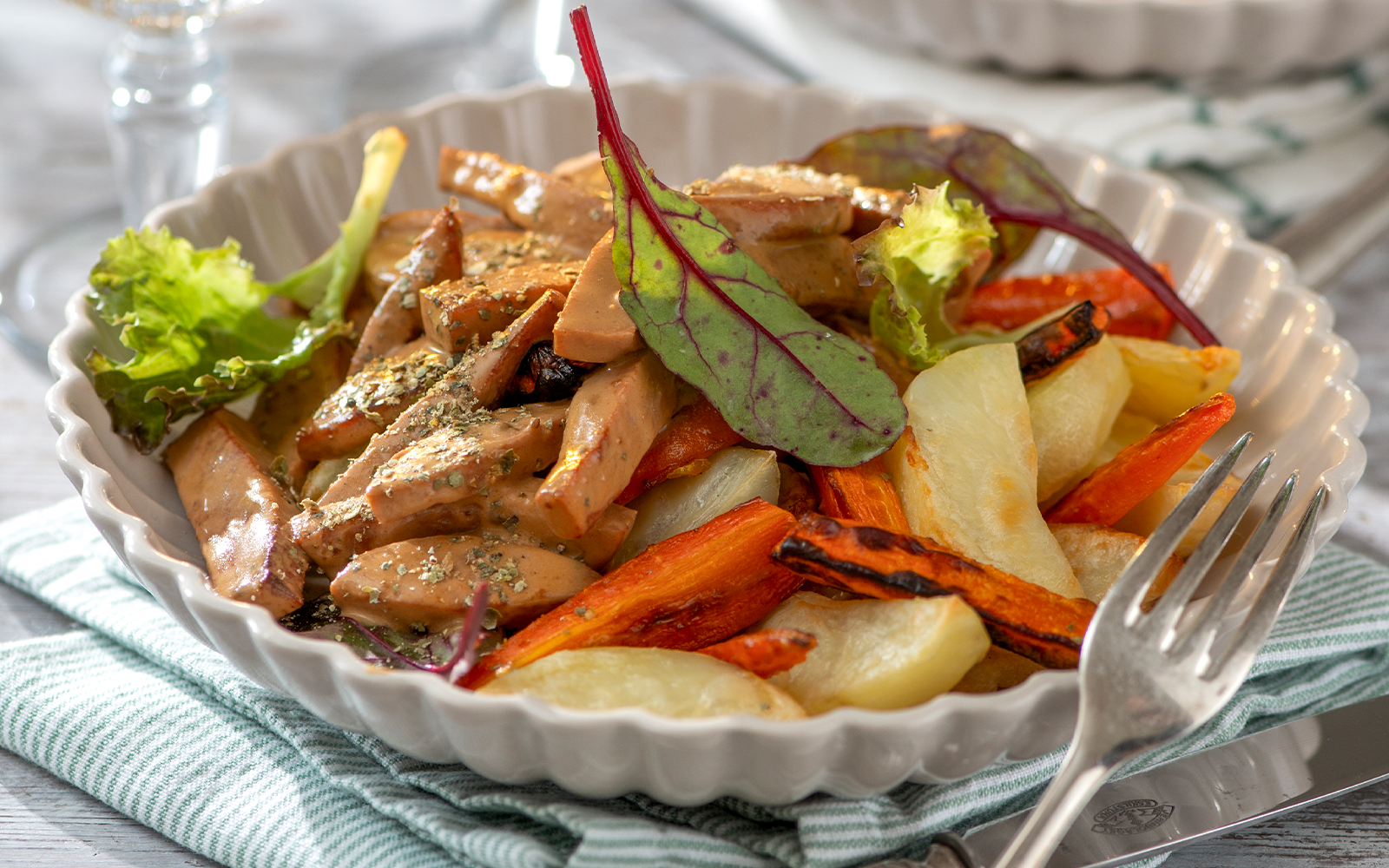 Läsarrecept: Falukorv med grönpeppar