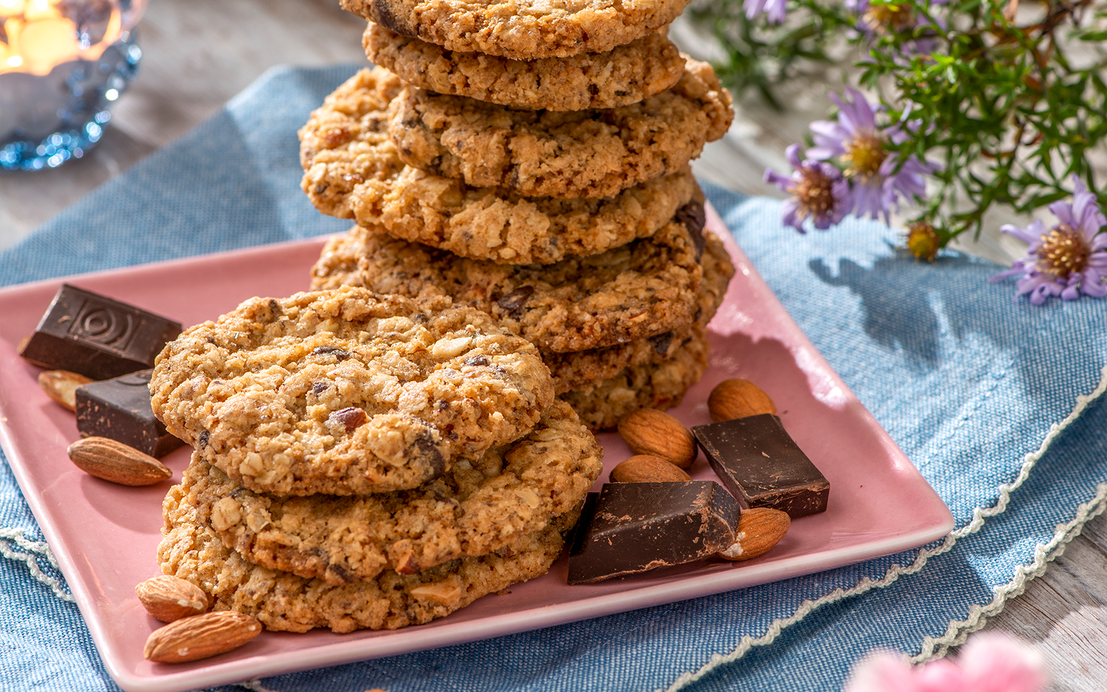 Glutenfria cookies med mandel