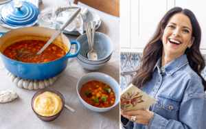 Sötpotatisgryta med kikärtor och aioli – recept från Malin Olsson